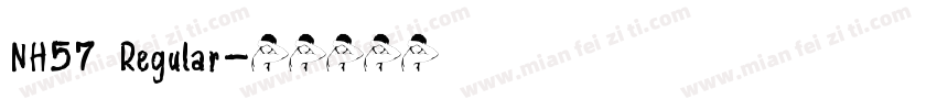 NH57 Regular字体转换